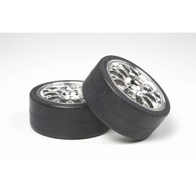 1/10 26mm Mesh Pre-Mounted Tires (2) 1/10 26mm Mesh Pre-Mounted Tires (2)