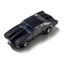 HO 1972 Chevy Chevelle S S454 Mega G+ Slot Car, Silver & Black