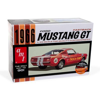 1/25 1966 Ford Mustang Fastback 2+2 Model Kit 1/25 1966 Ford Mustang Fastback 2+2 Model Kit