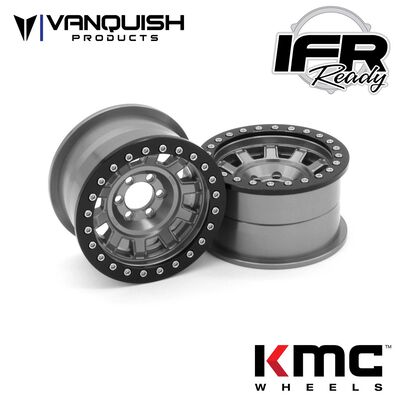 KMC 2.2 KM236 Tank Grey Anodized KMC 2.2 KM236 Tank Grey Anodized