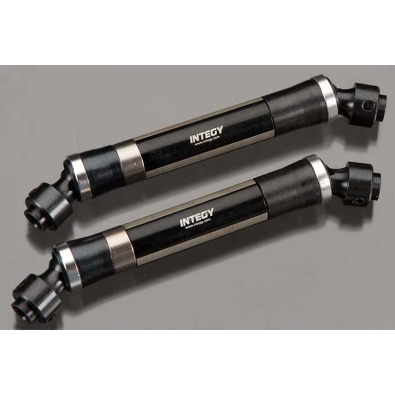 Main Universal Drive Shaft Set, Black: Axial Wraith