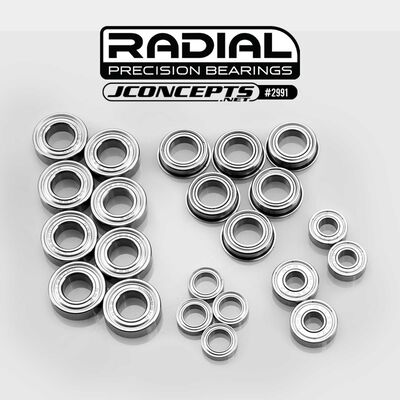 Radial Nmb Bearing Set: TLR 8Ight-X 2.0 XE 2.0 Radial Nmb Bearing Set: TLR 8Ight-X 2.0 XE 2.0