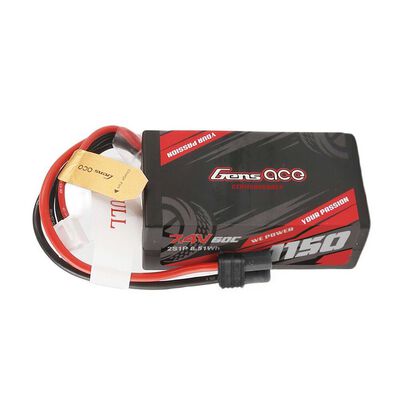 7.4V 1150mAh 2S 60C Hardcase G-Tech LiPo Battery: IEC2 7.4V 1150mAh 2S 60C Hardcase G-Tech LiPo Battery: IEC2