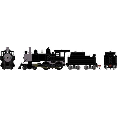 HO ATH 4-4-0 Steam Locomotive, Painted, Unlettered HO ATH 4-4-0 Steam Locomotive, Painted, Unlettered