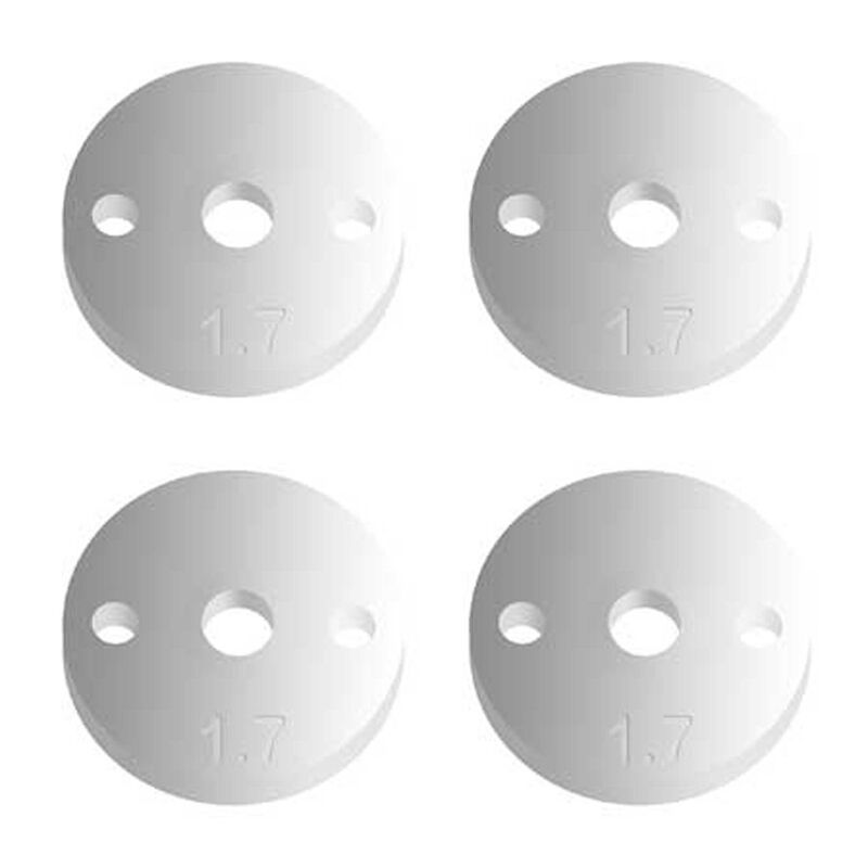 Factory Team 12mm Pistons V2 2x1.7mm Flat (4)