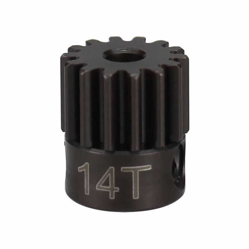 Hardened Steel 14T 0.5 Mod Pinion Gear, 2.3mm Bore
