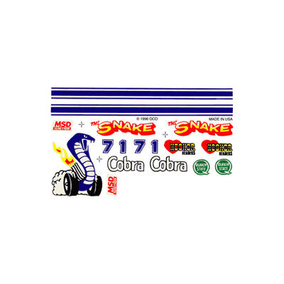 Dry Transfer Decals, Cobra Dry Transfer Decals, Cobra