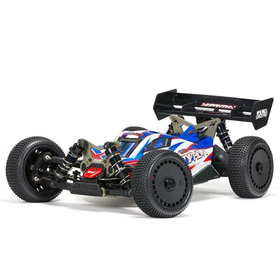 1/8 TYPHON 6S TLR Tuned 4X4 RTR Brushless Buggy, Red/Blue 1/8 TYPHON 6S TLR Tuned 4X4 RTR Brushless Buggy, Red/Blue