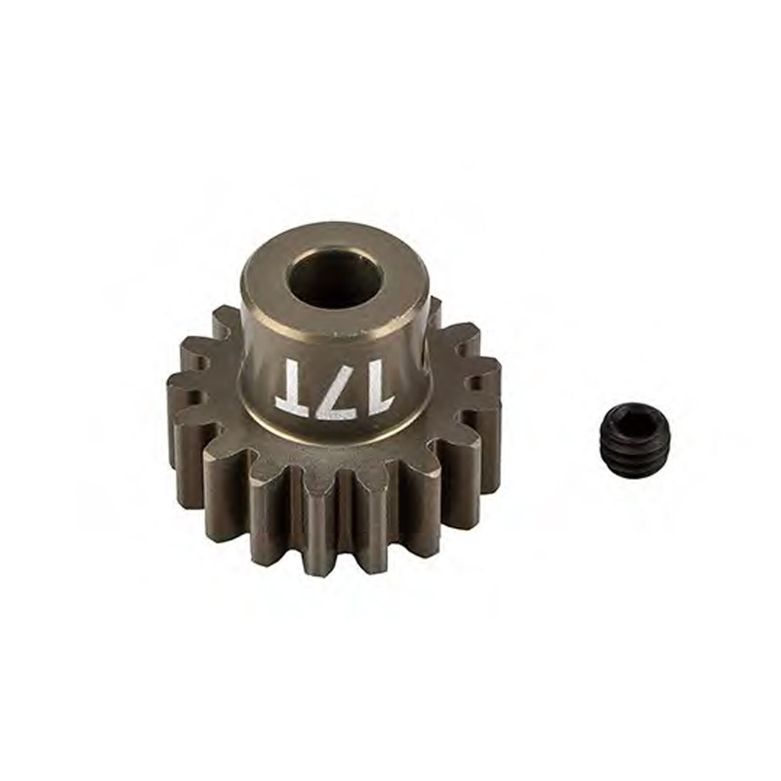FT Pinion Gear, 17T, MOD 1, 5mm Shaft, Aluminum