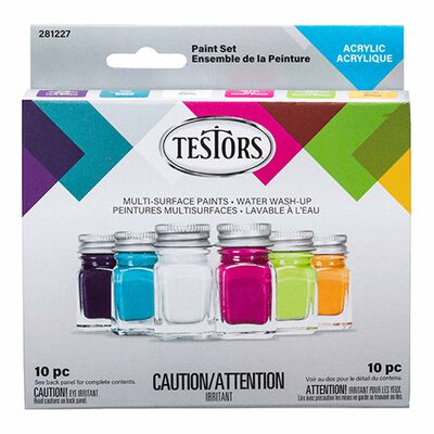 6 Piece Acrylic Paint Set, Trend 6 Piece Acrylic Paint Set, Trend