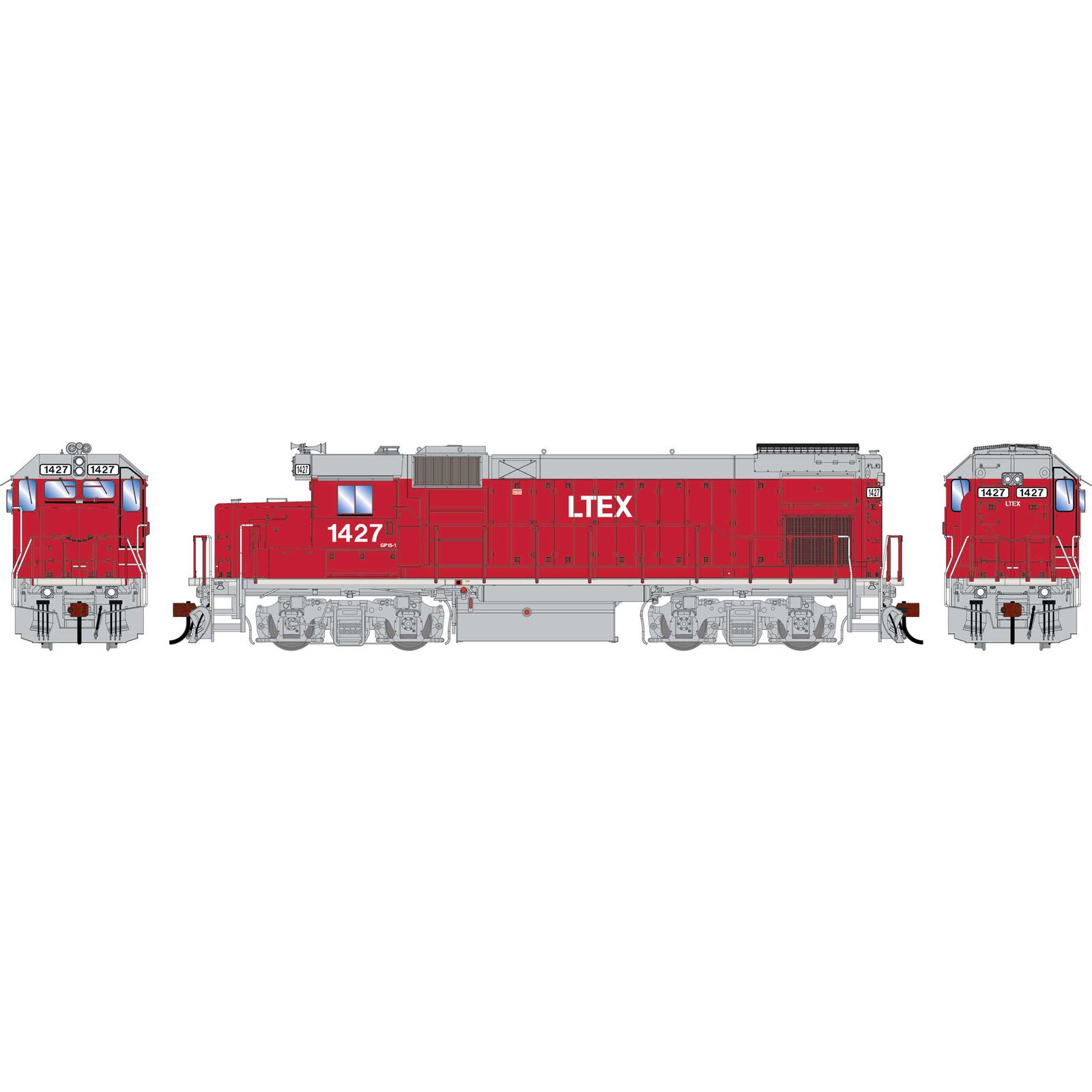 HO GEN GP15-1 Locomotive, LTEX #1427