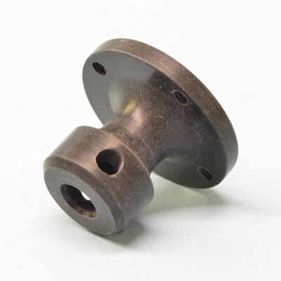 Delrin Set Screw Hub w 4-40 Wheel Screws Delrin Set Screw Hub w 4-40 Wheel Screws