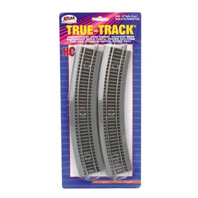 HO True-Track 18" Radius Curve (4) HO True-Track 18" Radius Curve (4)