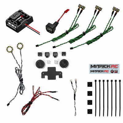 HB-2 Off-Road Light Kit, 1/8 Losi LMT 2.0 Grave Digger HB-2 Off-Road Light Kit, 1/8 Losi LMT 2.0 Grave Digger