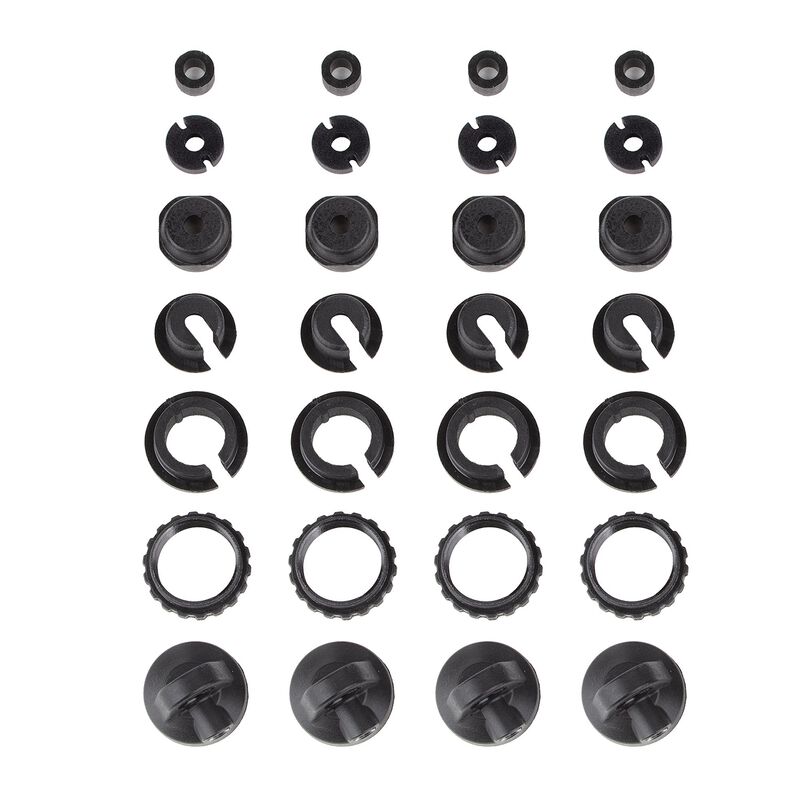 Shock Parts, for 4 shocks, 1/10 Element Enduro SE
