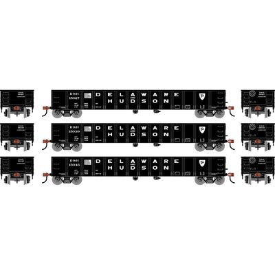 HO 52' Mill Gondola, DH #15027/15039/15045 (3) HO 52' Mill Gondola, DH #15027/15039/15045 (3)