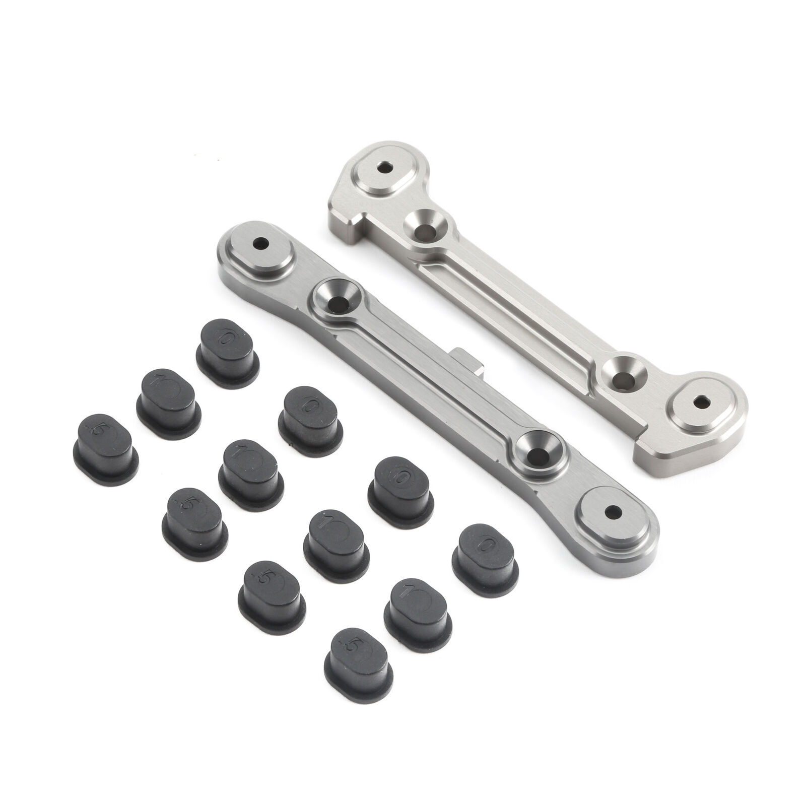Adjustable Rear Hinge Pin Brace with Inserts: 5IVE B, 5T, MINI WRC