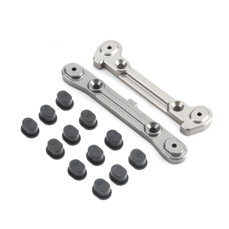 Adjustable Rear Hinge Pin Brace with Inserts: 5IVE B, 5T, MINI WRC