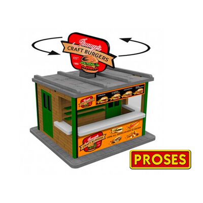 O SCALE JIMMY'S BURGER STAND O SCALE JIMMY'S BURGER STAND