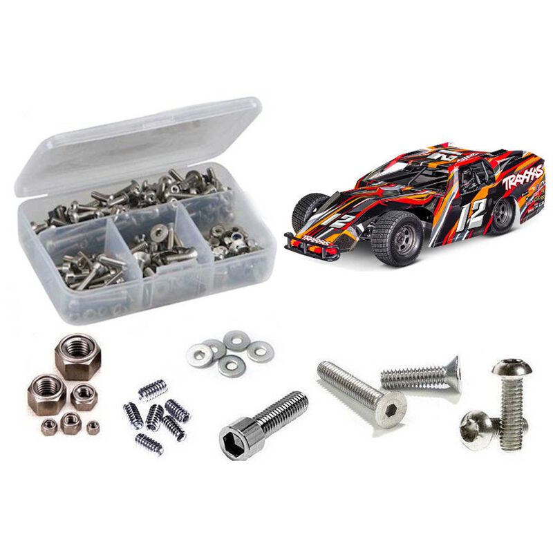 Stainless Steel Screw Kit, 1/10 Traxxas Modified Oval Slash