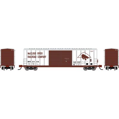 N ATH 50' FMC Centered Double Door Box Car, MR #2056 N ATH 50' FMC Centered Double Door Box Car, MR #2056