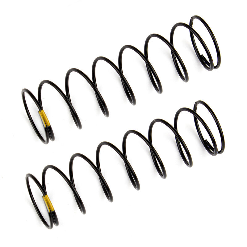 Rear Shock Springs, Yellow, 2.30 lb/in, L61mm