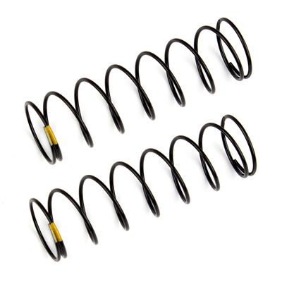 Rear Shock Springs, Yellow, 2.30 lb/in, L61mm Rear Shock Springs, Yellow, 2.30 lb/in, L61mm