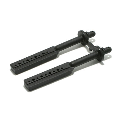 Long Body Mounts,Black:TMX 3.3,EMX Long Body Mounts,Black:TMX 3.3,EMX