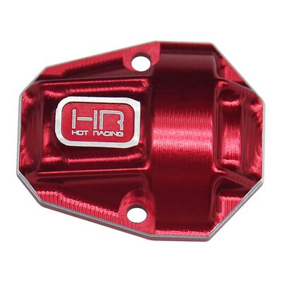 Red Aluminum Diff Cover, 1/18 Redcat Ascent 18 Red Aluminum Diff Cover, 1/18 Redcat Ascent 18