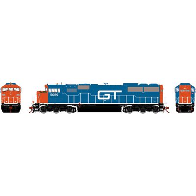 HO GEN SD60M Tri-Clops Locomotive w/DCC & Sound, Legendary Liveries GTW #5059 HO GEN SD60M Tri-Clops Locomotive w/DCC & Sound, Legendary Liveries GTW #5059
