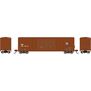 N ATH 50' FMC Centered Double Door Box Car, WP #38506