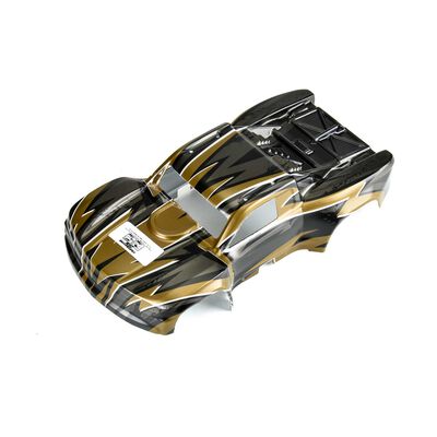 1/16 Limited Edition 2019 Chevy Silverado Trophy Truck Body for ARRMA MOJAVE GROM, Tyson (Bronze/Black) 1/16 Limited Edition 2019 Chevy Silverado Trophy Truck Body for ARRMA MOJAVE GROM, Tyson (Bronze/Black)