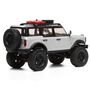 1/24 SCX24 2021 Ford Bronco 4X4 RTR Brushed Rock Crawler (Battery & Charger Included), Gray