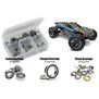Rubber Shielded Bearing Kit, 1/10 Traxxas Rustler 4x4 VXL