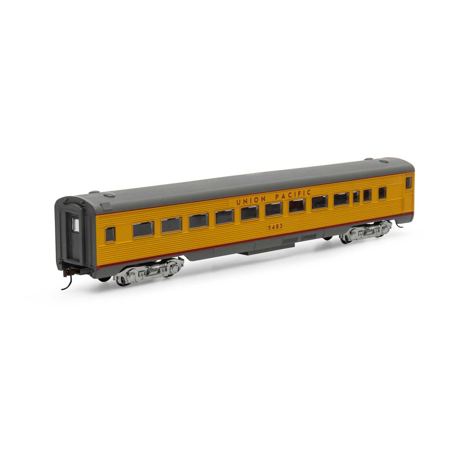 HO Streamline Passenger Car, UP #5483