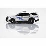 HO Nevada Highway Patrol Police Interceptor Slot Car with Flashing LED Lights