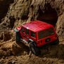 1/10 SCX10 III Jeep JLU Wrangler 4X4 RTR Brushed Rock Crawler,Orange