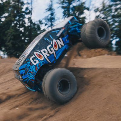 1/10 GORGON 2WD RTR Brushed Monster Truck, Blue 1/10 GORGON 2WD RTR Brushed Monster Truck, Blue