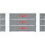 HO 40' Smooth Side Containers, APL #1 (3)