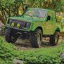 Enduro Bushido Trail Truck RTR, Green, LiPo Combo