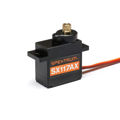 SX117 Micro Metal Gear / Case Servo, 250mm Lead SX117 Micro Metal Gear / Case Servo, 250mm Lead