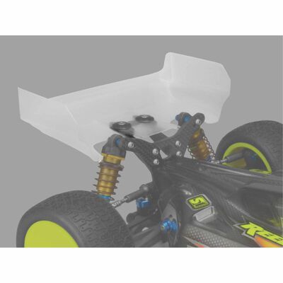 1/10 Aero Rear Clear Wing, 1/10 Team Associated RC10B6 1/10 Aero Rear Clear Wing, 1/10 Team Associated RC10B6