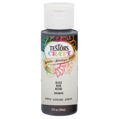Testors 2oz Acrylic Craft Paint, Satin Metallic Testors 2oz Acrylic Craft Paint, Satin Metallic