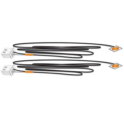 Stick-On LED Lights, Orange Stick-On LED Lights, Orange