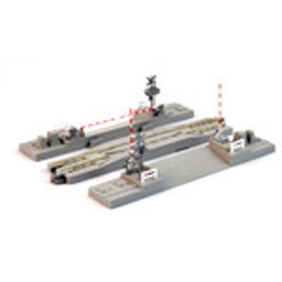 N 4-7 8" 124mm Crossing Gate & Rerailer Track N 4-7 8" 124mm Crossing Gate & Rerailer Track