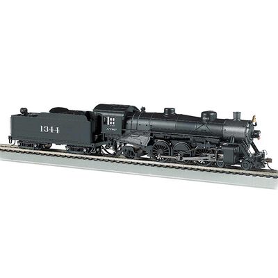 HO USRA 4-6-2 Steam Locomotive with DCC, ATSF 1344 HO USRA 4-6-2 Steam Locomotive with DCC, ATSF 1344