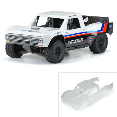 1/7 Pre-Cut 1967 Ford F-100 Truck Clear Body: Unlimited Desert Racer 1/7 Pre-Cut 1967 Ford F-100 Truck Clear Body: Unlimited Desert Racer