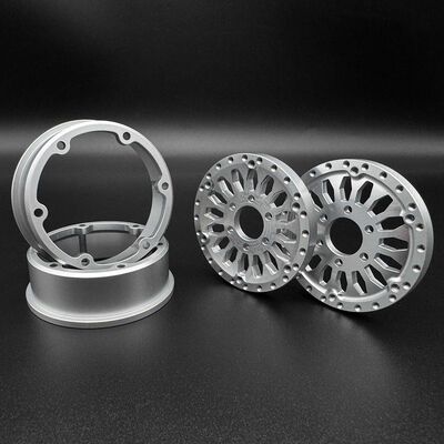 1.9 Aluminum "SHIELD" Beadlock Wheels (2) 1.9 Aluminum "SHIELD" Beadlock Wheels (2)