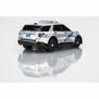 HO Nevada Highway Patrol Police Interceptor Slot Car with Flashing LED Lights
