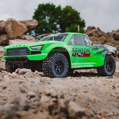 1/10 SENTON BOOST 2WD RTR Brushed Short Course Truck, Green/Black 1/10 SENTON BOOST 2WD RTR Brushed Short Course Truck, Green/Black